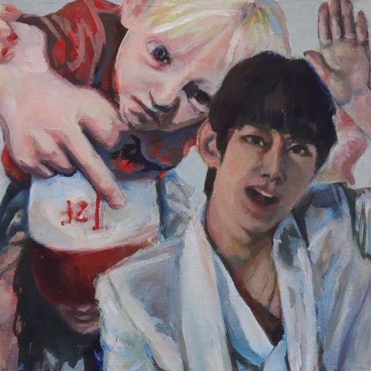 Fiona & Clark In The K-Pop Photobooth